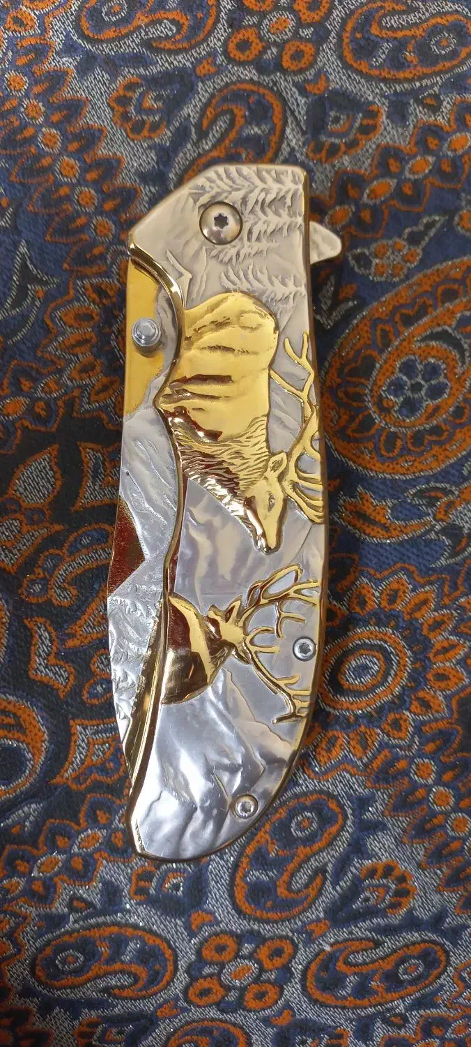 چاقو گوزنی|کلکسیون اشیاء عتیقه|رفسنجان, |دیوار