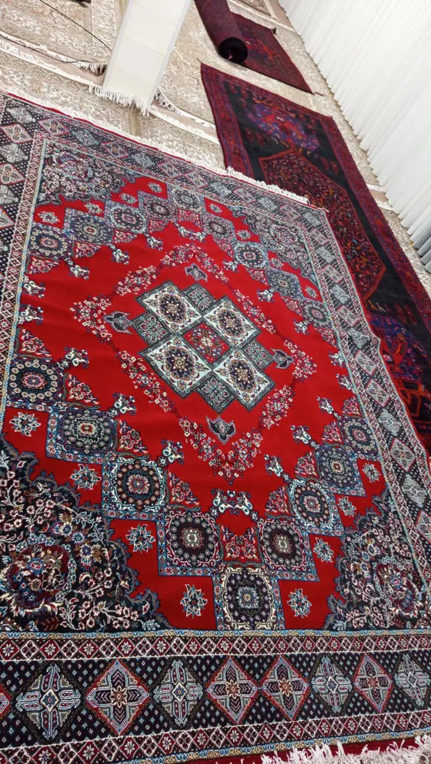 یک جفت فرش ماشینی|فرش|میاندوآب, |دیوار