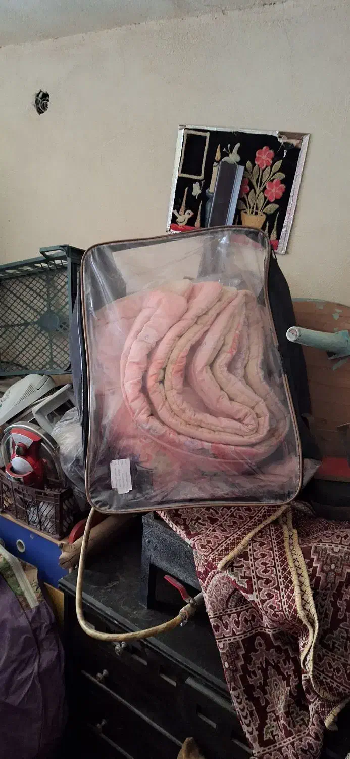 رختخواب لحاف و تشک.روتختی.کوسن.متن اگهی|رختخواب، بالش، پتو|کرمان, |دیوار