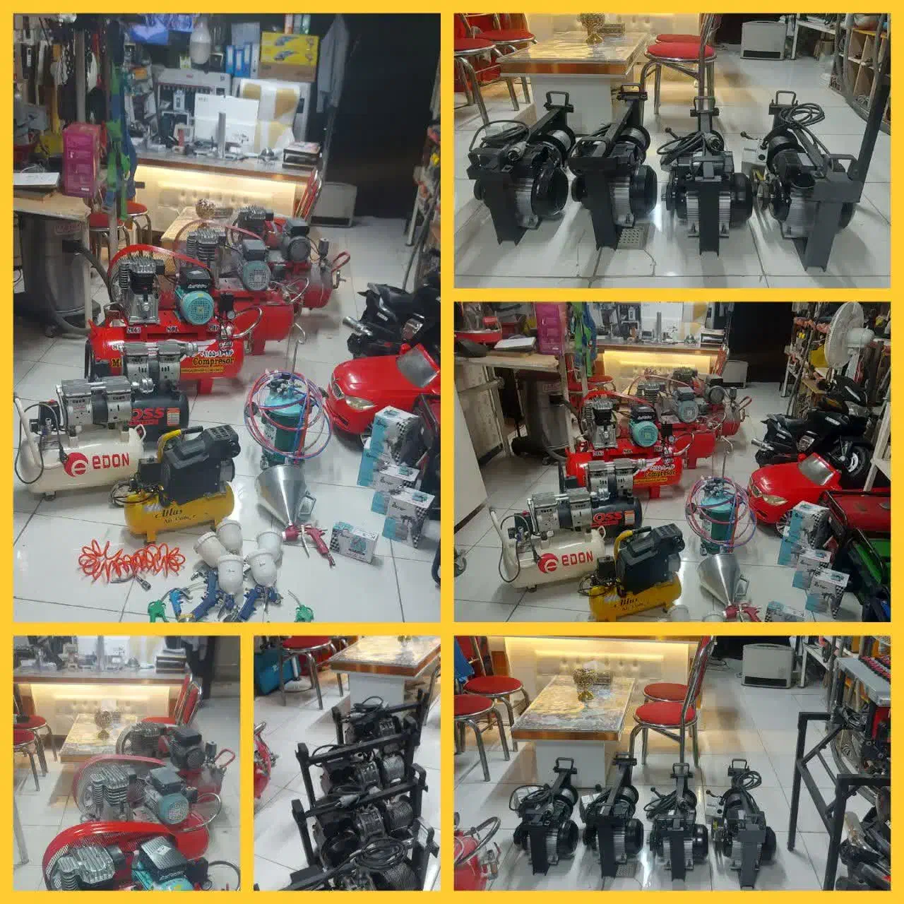 اجاره کرایه پمپ باد میخکوب منگنه گان دستگاه جوش|خدمات پیشه و مهارت|مشهد, پروین اعتصامی|دیوار