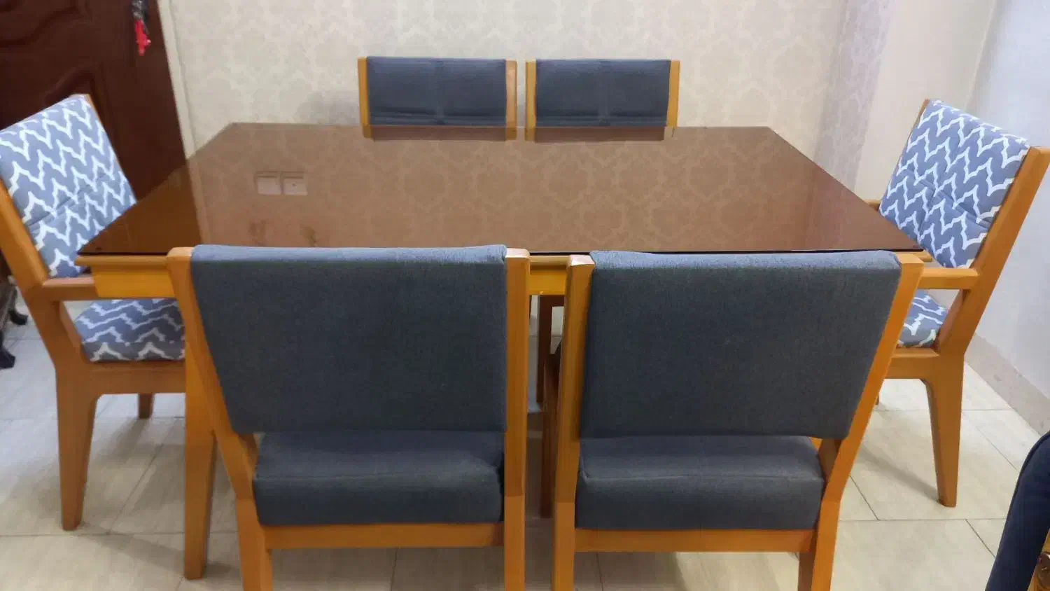 میز نهار خوری|میز و صندلی غذاخوری|پاکدشت, پاکدشت (مامازند)|دیوار