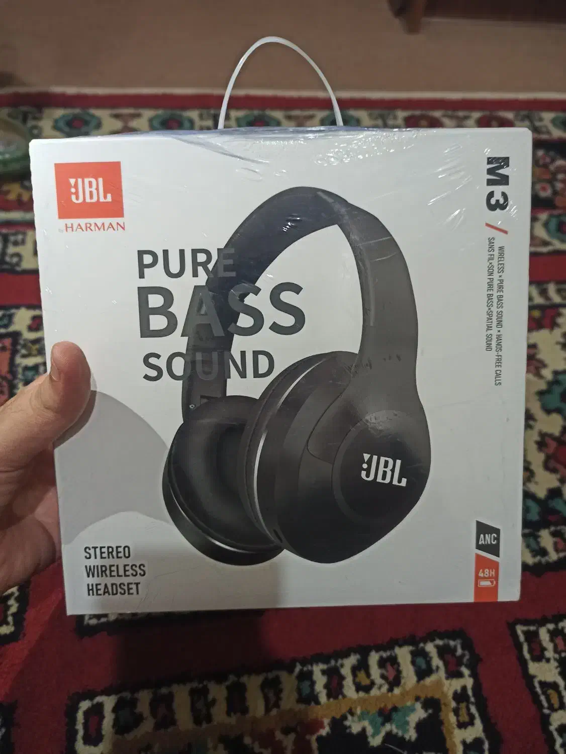 هدفون حرفه ای بلوتوثی JBL مدل M3 با 48 ساعت شارژ|پخش‌کننده همراه|تهران, صادقیه|دیوار