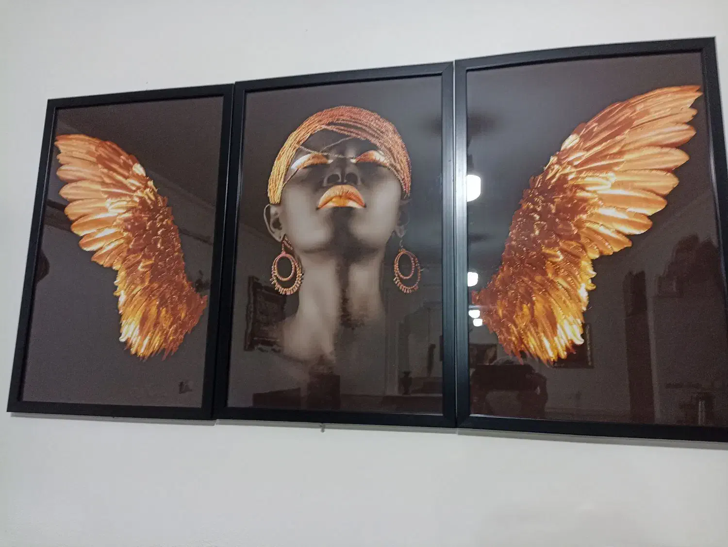 تابلو سه تیکه|تابلو، نقاشی، عکس|قم, محمد آباد|دیوار