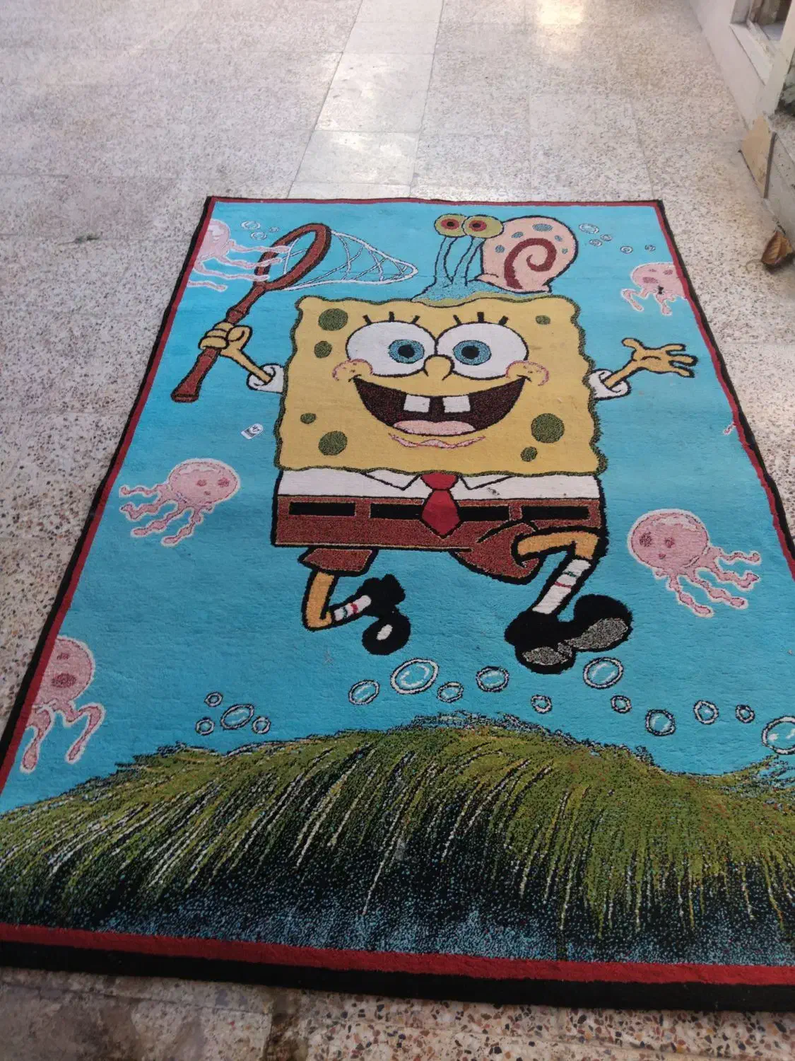 فرش ۶ متری باب اسفنجی|فرش|بندرعباس, |دیوار