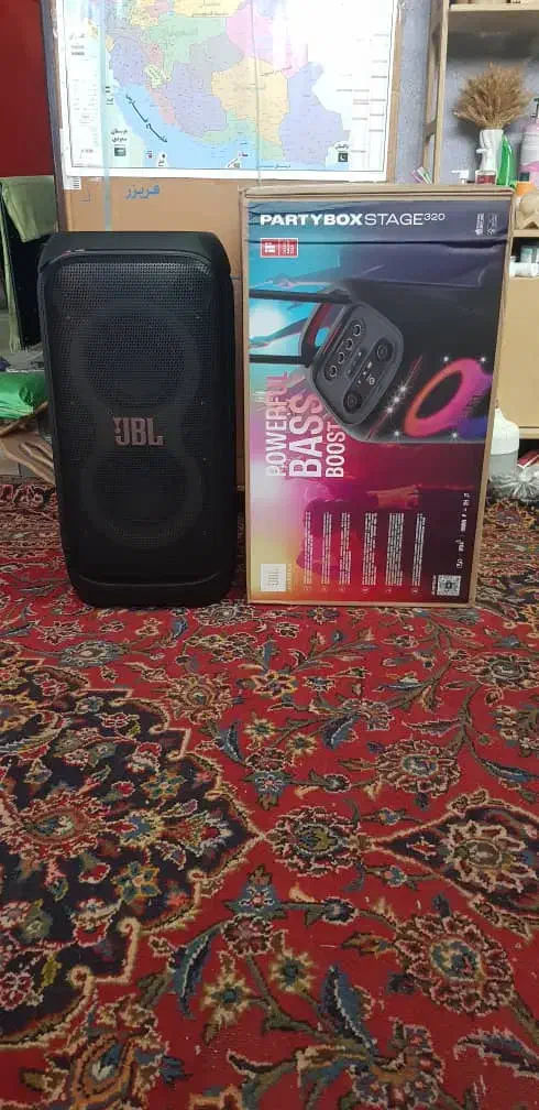 فروش یا معاوضه پارتی باکس جی بی ال ۳۲۰ صفر|پخش‌کننده همراه|بندرعباس, |دیوار