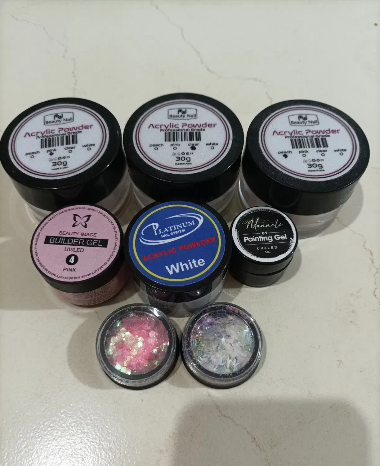 لوازم ناخن کاملا در حد نو|آرایشی، بهداشتی، درمانی|آمل, |دیوار