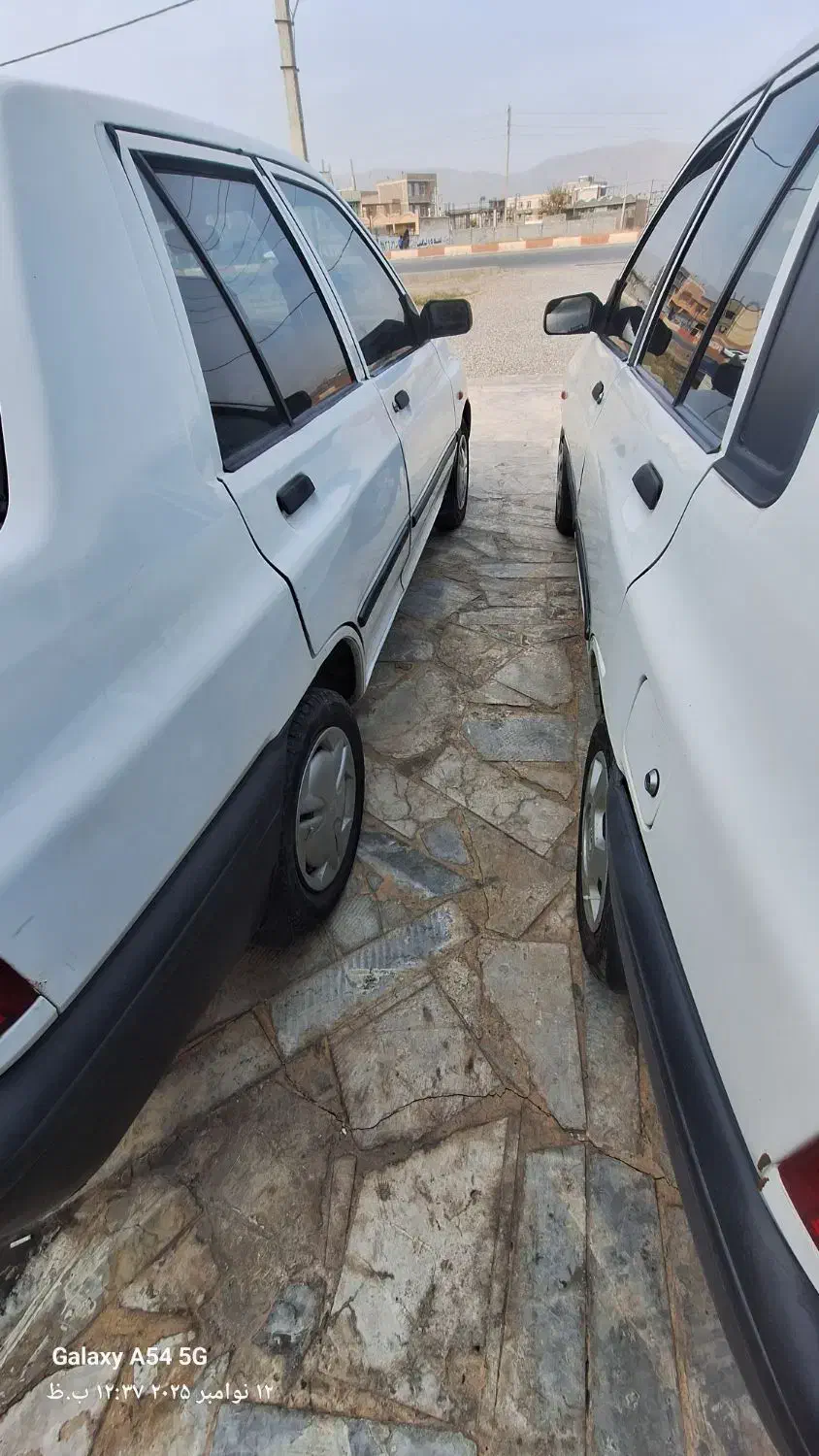 پرایدمدل ۹۲ بدون رنگ حتی بدون ترک وجوش|خودرو سواری و وانت|شوط, |دیوار