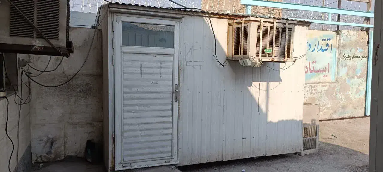 2 عدد کانکس|ماشین‌آلات صنعتی|کارون, |دیوار