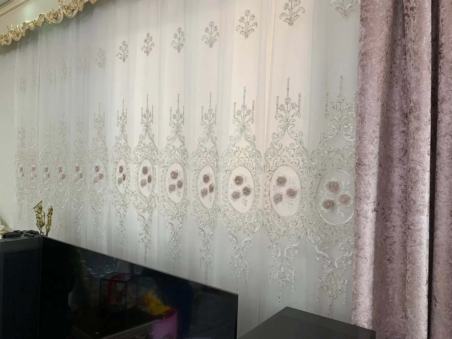 پرده|پرده، رانر، رومیزی|پاکدشت, پاکدشت (مامازند)|دیوار