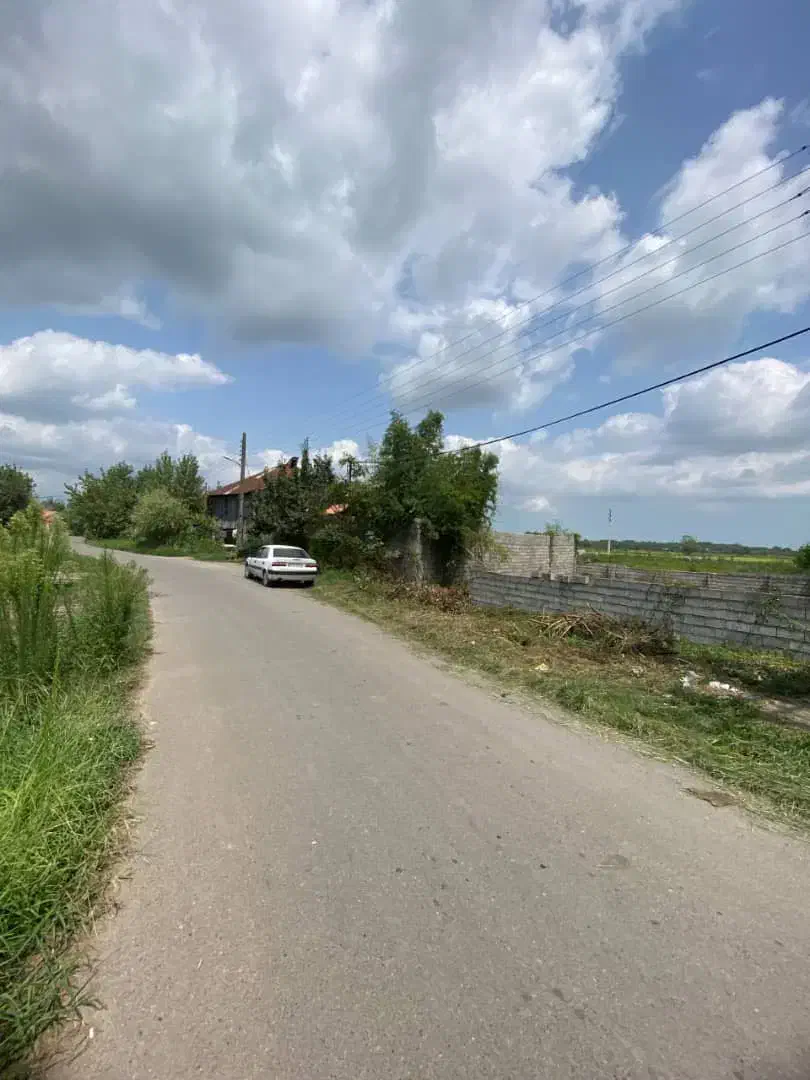 زمین ۳۶۶ متری محصور با پروانه ساخت|فروش زمین و ملک کلنگی|آستانه اشرفیه, |دیوار