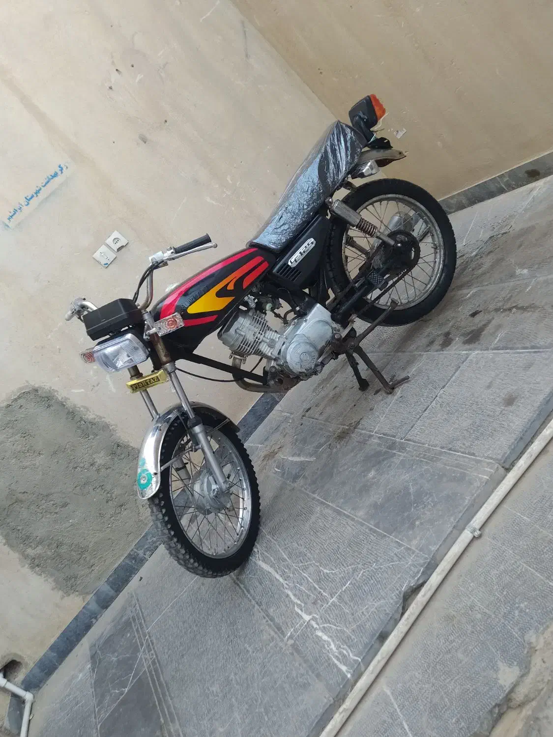 موتور بهپر 125|موتورسیکلت|ایرانشهر, |دیوار