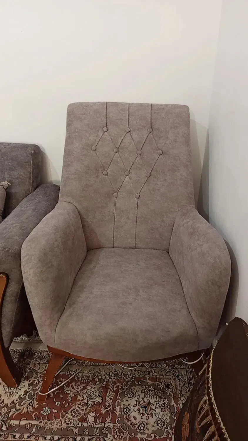 مبل هفت نفره طوسی|مبلمان خانگی و میز عسلی|کردکوی, |دیوار