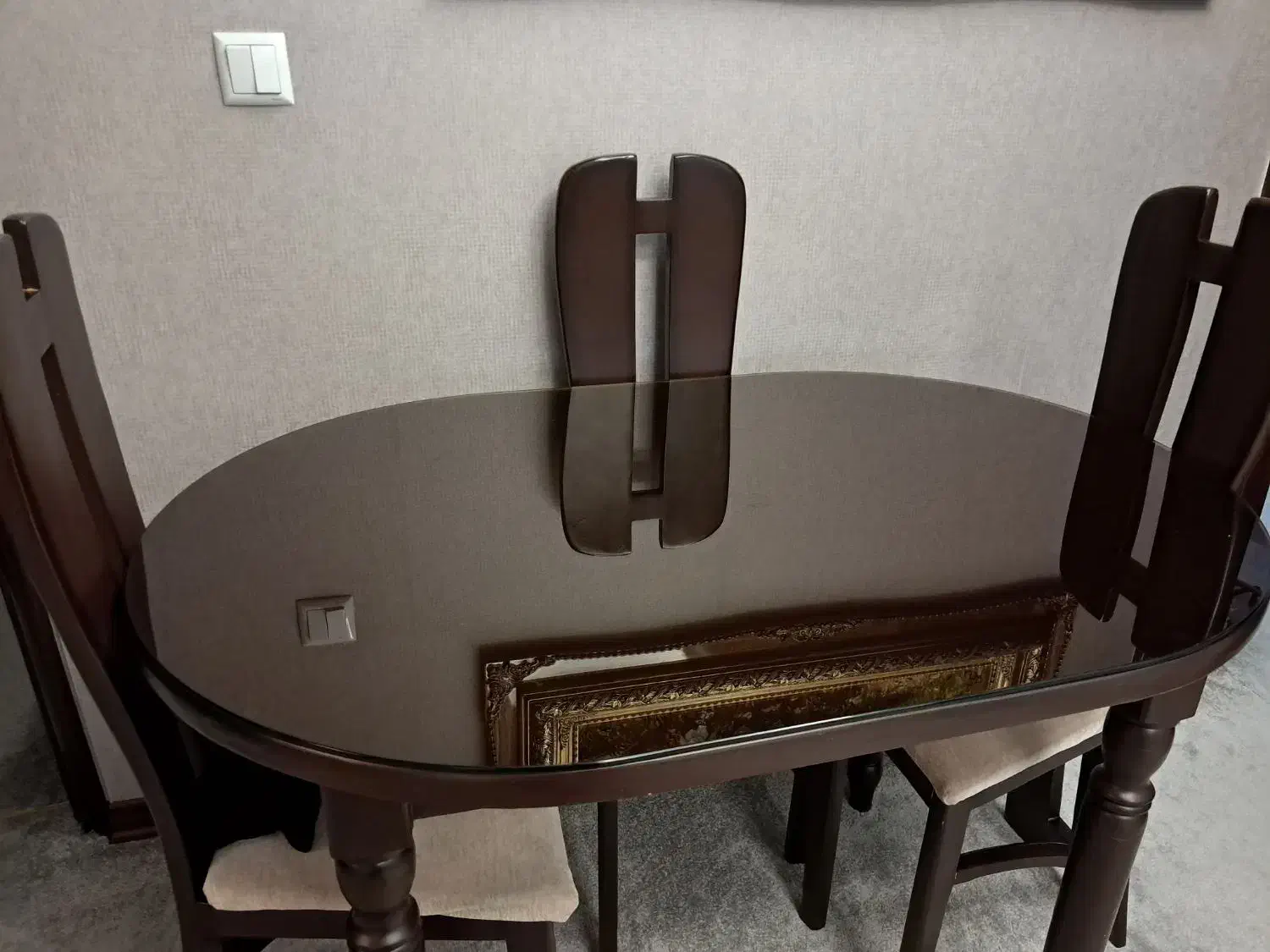 میز غذاخوری ۴ نفره|میز و صندلی غذاخوری|قم, زنبیل آباد|دیوار