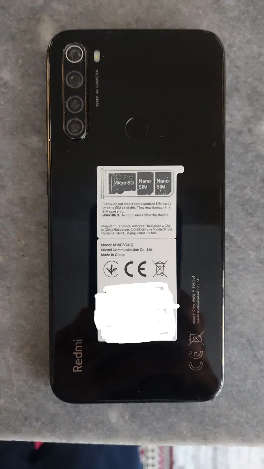 گوشی شیاومی نوت 8|موبایل|سردشت, |دیوار