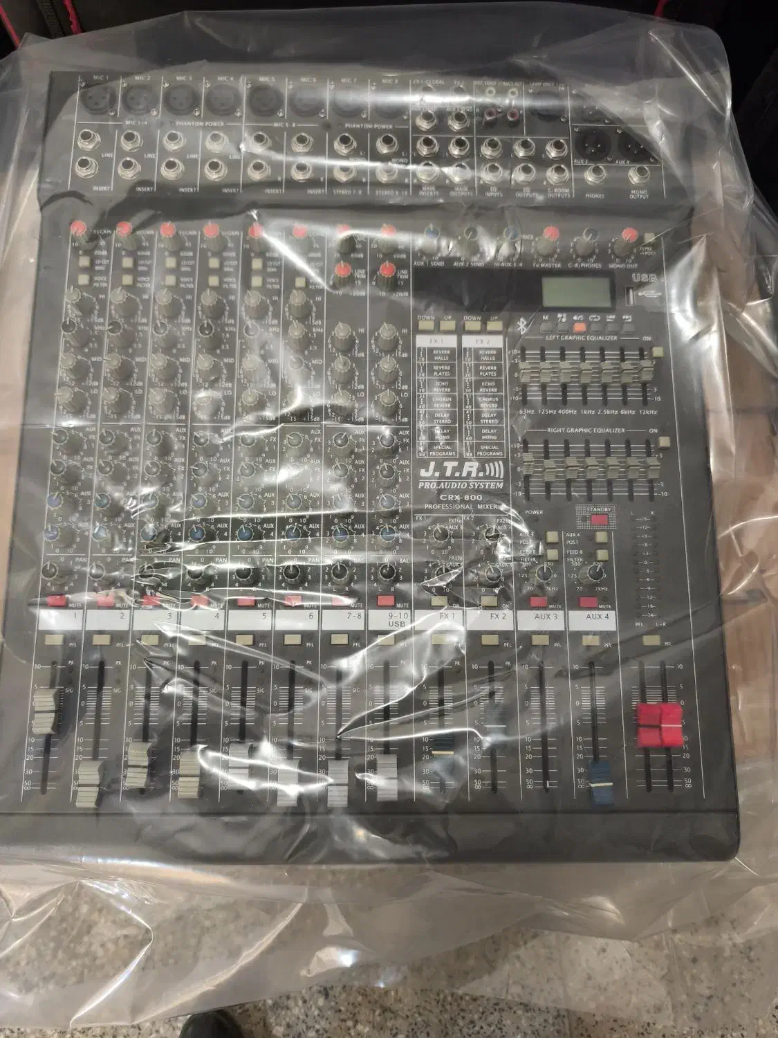 میکسر jTR  درجه یک درحد اکبند است میکروفون باند|سیستم صوتی خانگی|تهران, حر|دیوار