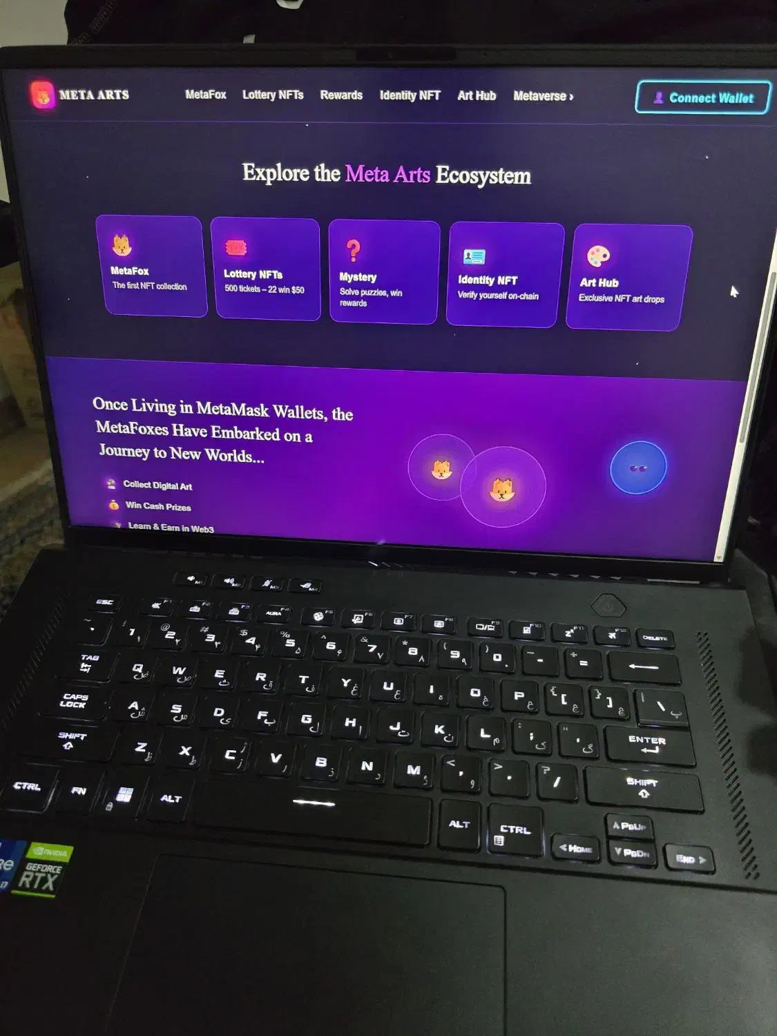 Asus Rog Zephyrus M16|رایانه همراه|شیراز, باغ تخت|دیوار