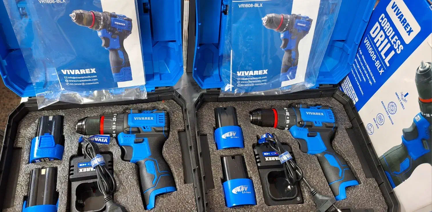 دریل شارژی ویوارکس 16/8 ولت ( براشلس )|ابزارآلات|قهدریجان, |دیوار