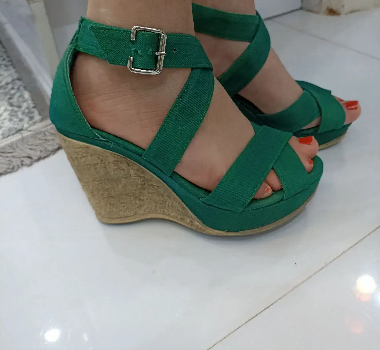 کفش مجلسی و یه کیف روسری ست  درحدنو|کیف، کفش، کمربند|تهران, سبلان (لشگر)|دیوار