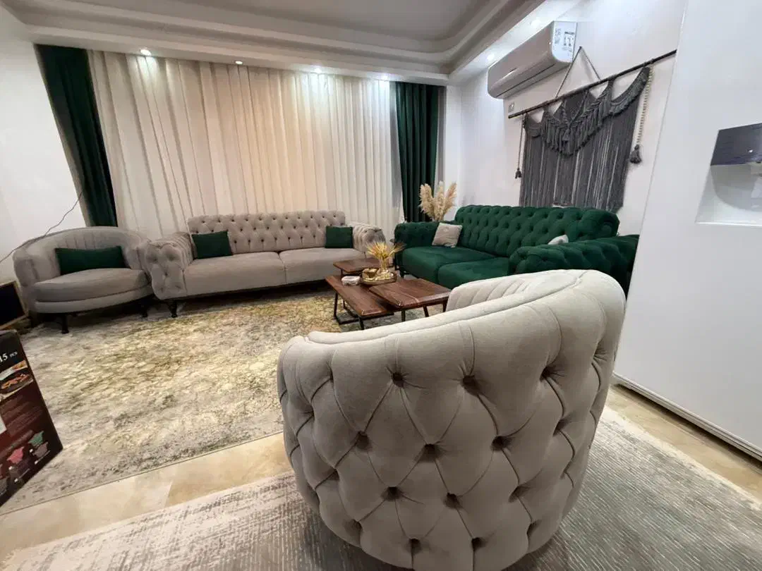 مبل چستر 8نفره درحد نو|مبلمان خانگی و میز عسلی|کیاشهر, |دیوار