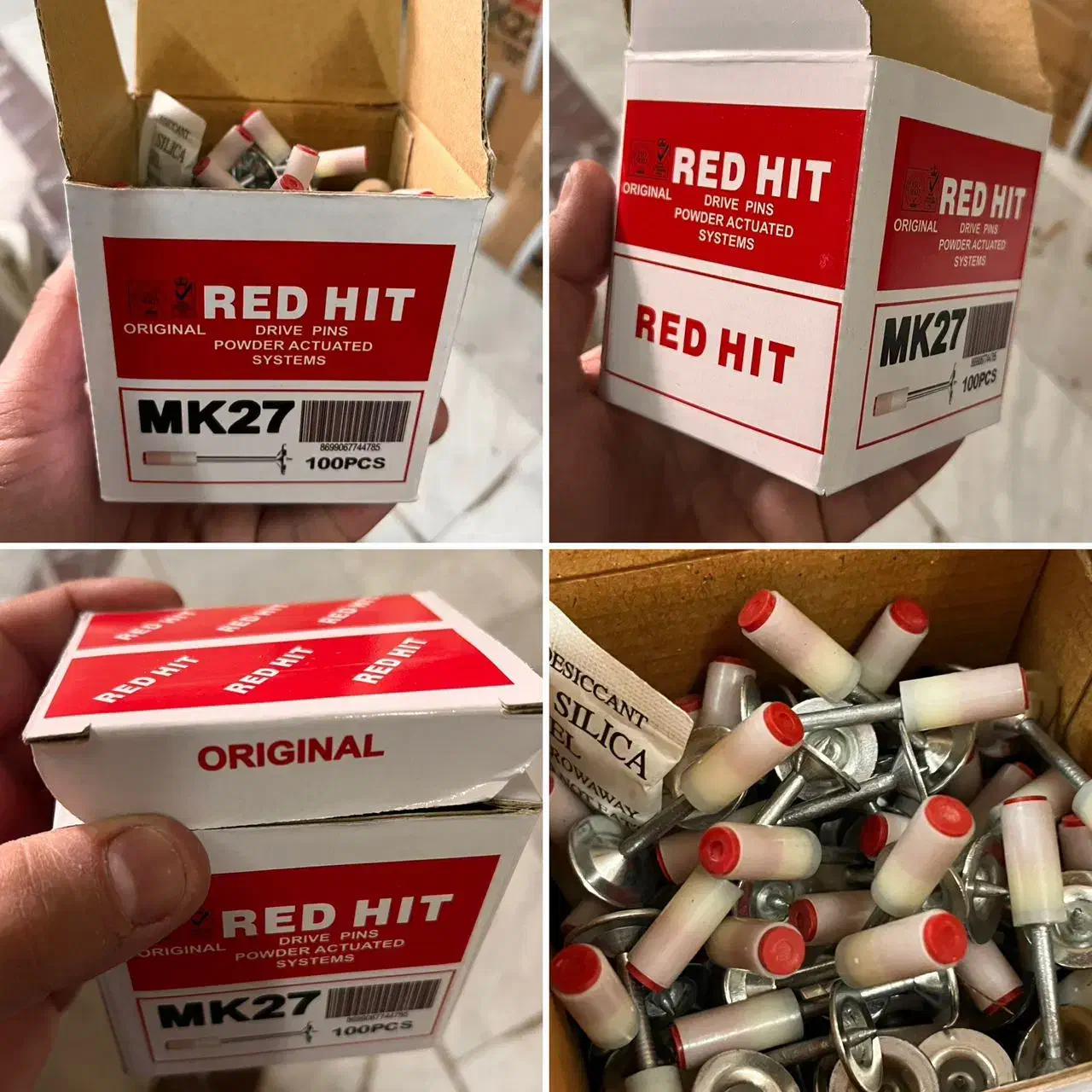 تفنگ میخکوب و میخ و چاشنی|ابزارآلات|سنندج, |دیوار