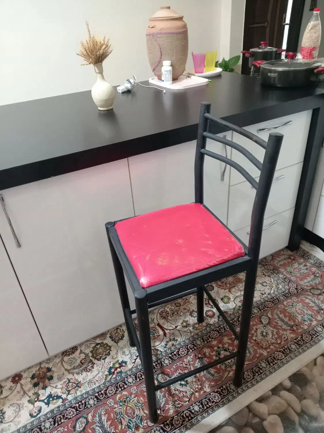 صندلی فلزی آشپزخانه ۵۵۰|میز و صندلی غذاخوری|اصفهان, دستگرده|دیوار