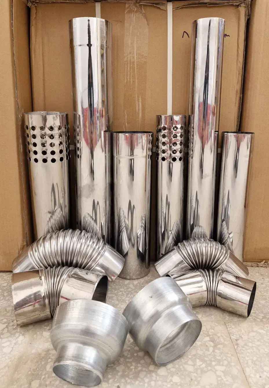 فروش عمده دود کش پکیج|آبگرمکن، پکیج، شوفاژ|کاشان, شهرک صنعتی کویر|دیوار