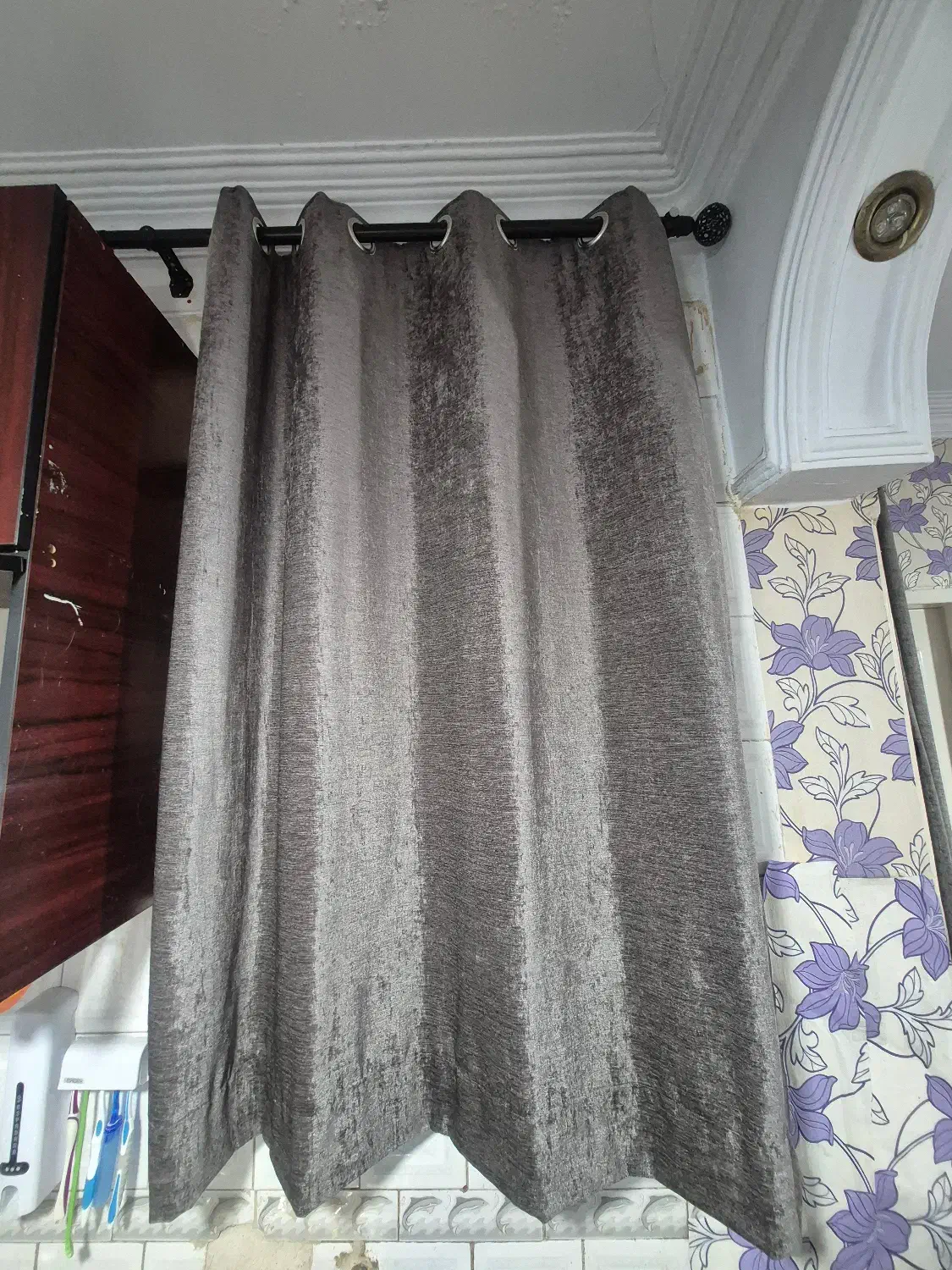 میل پرده و پرده اتاق|پرده، رانر، رومیزی|تهران, خواجه نظام الملک|دیوار