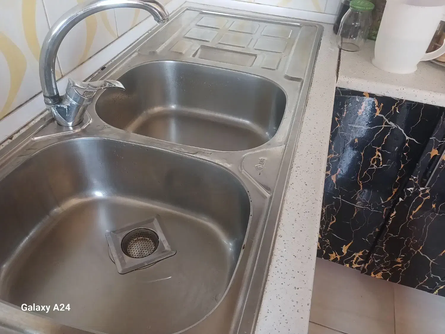 سینک دو لگنه توکار|مصالح و تجهیزات ساختمان|رودسر, |دیوار