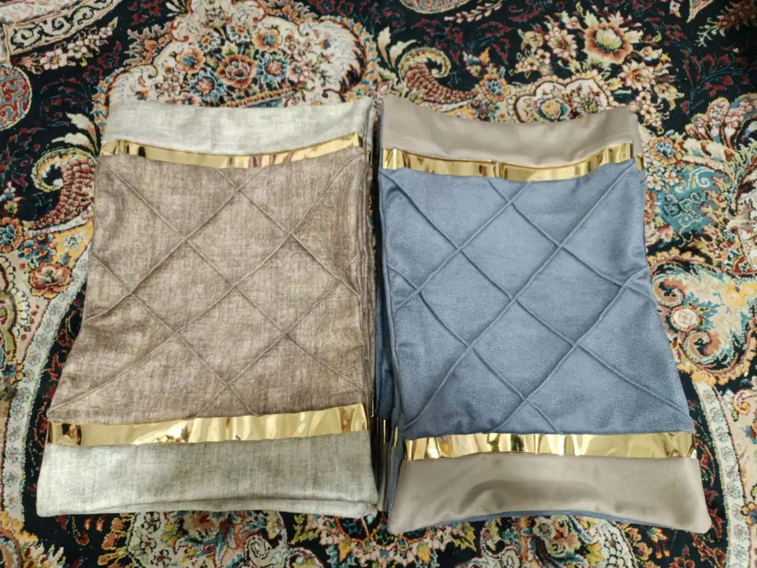 دوخت روبالشتی و روتشکی|رختخواب، بالش، پتو|مشهد, شهرک مهرگان|دیوار