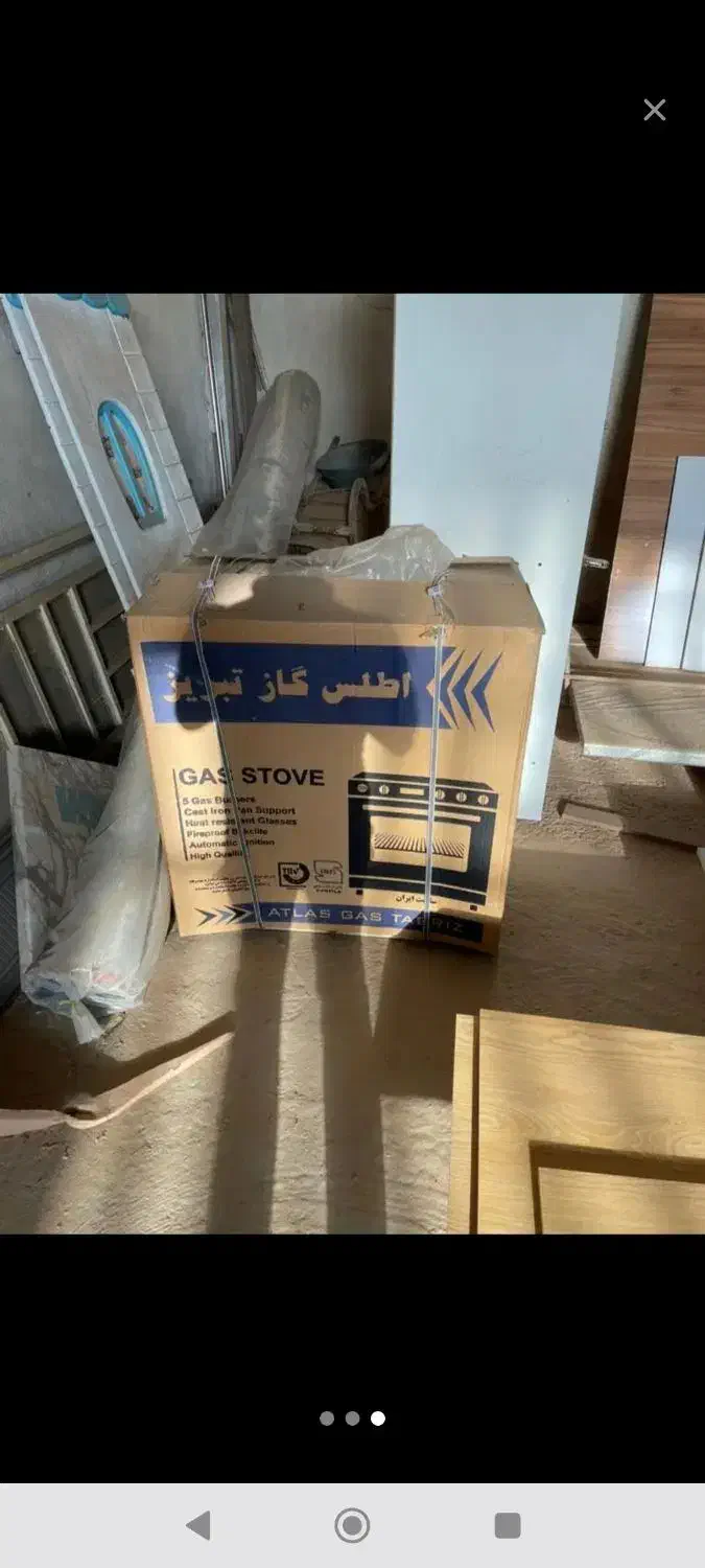 فروش گاز طرح فر نو|اجاق گاز و لوازم برقی پخت‌وپز|شیراز, کفترک|دیوار