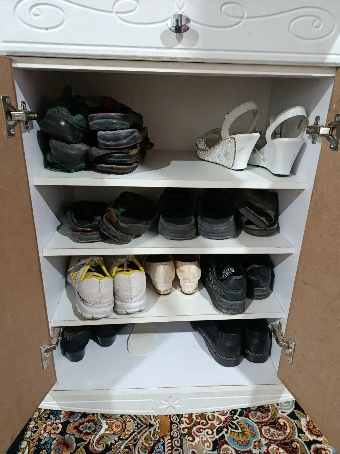 کمد جاکفشی|جاکفشی، کمد، دراور|بافق, |دیوار