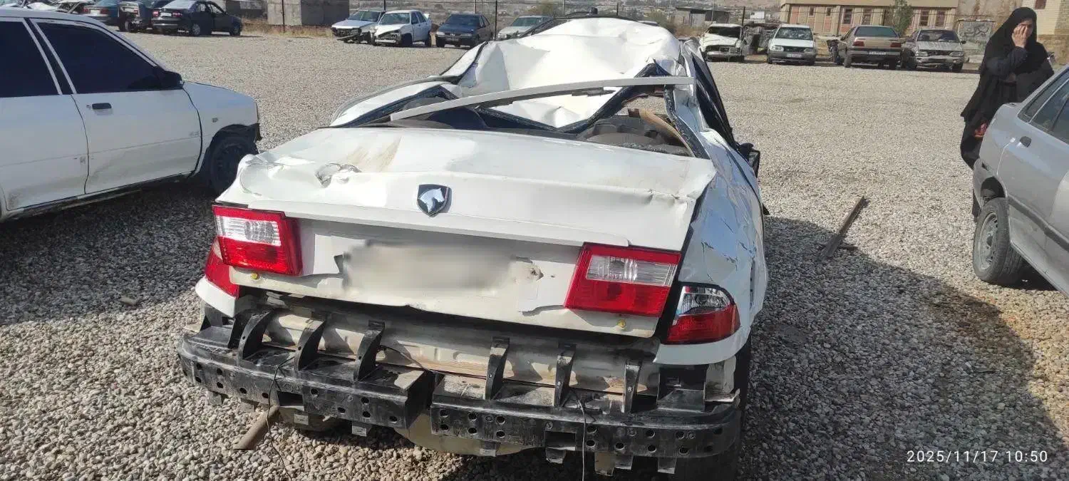 فروش سمند تصادفی|خودرو سواری و وانت|سوری, |دیوار