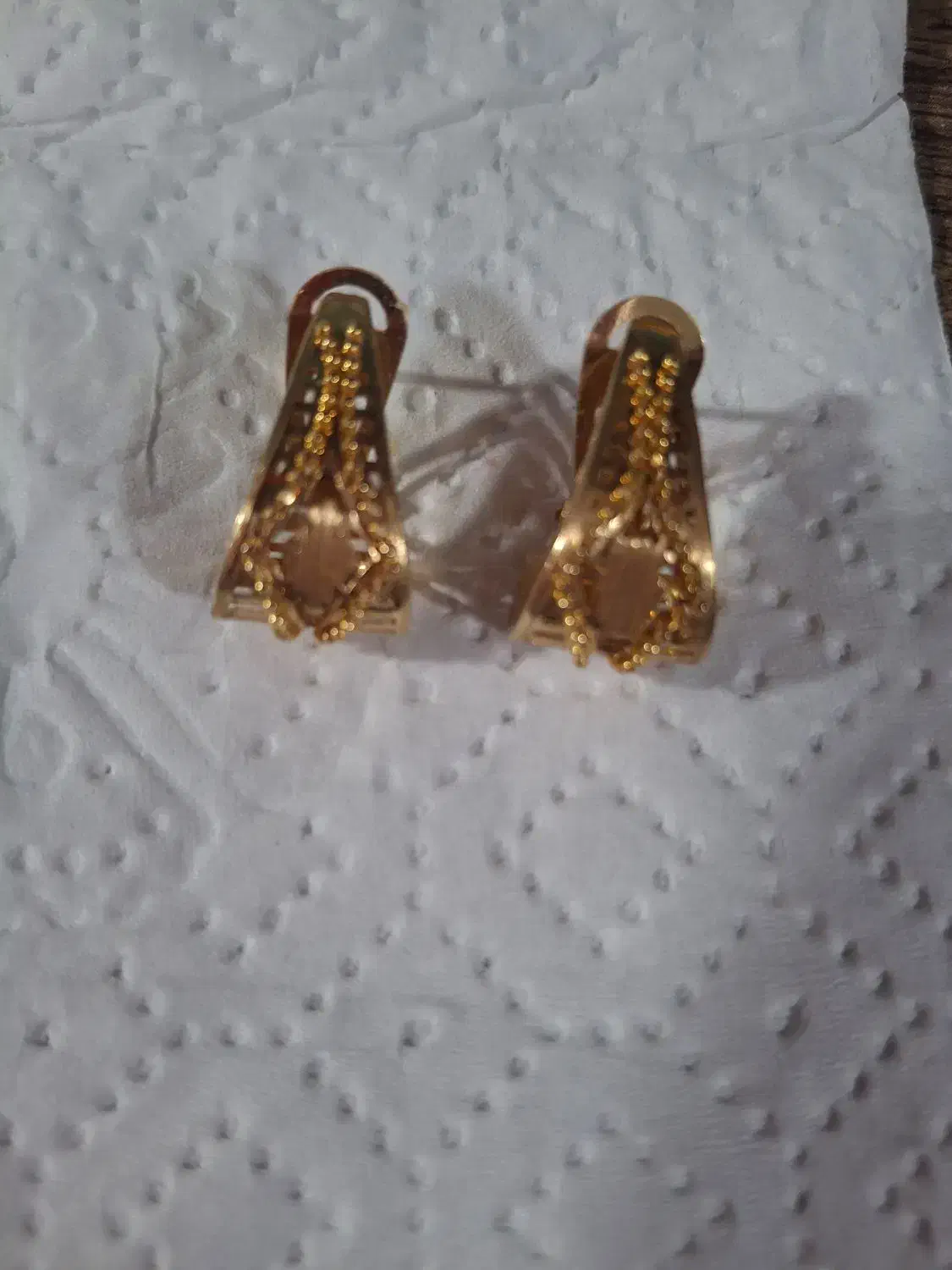 گوشواره طلا|جواهرات|تبریز, |دیوار