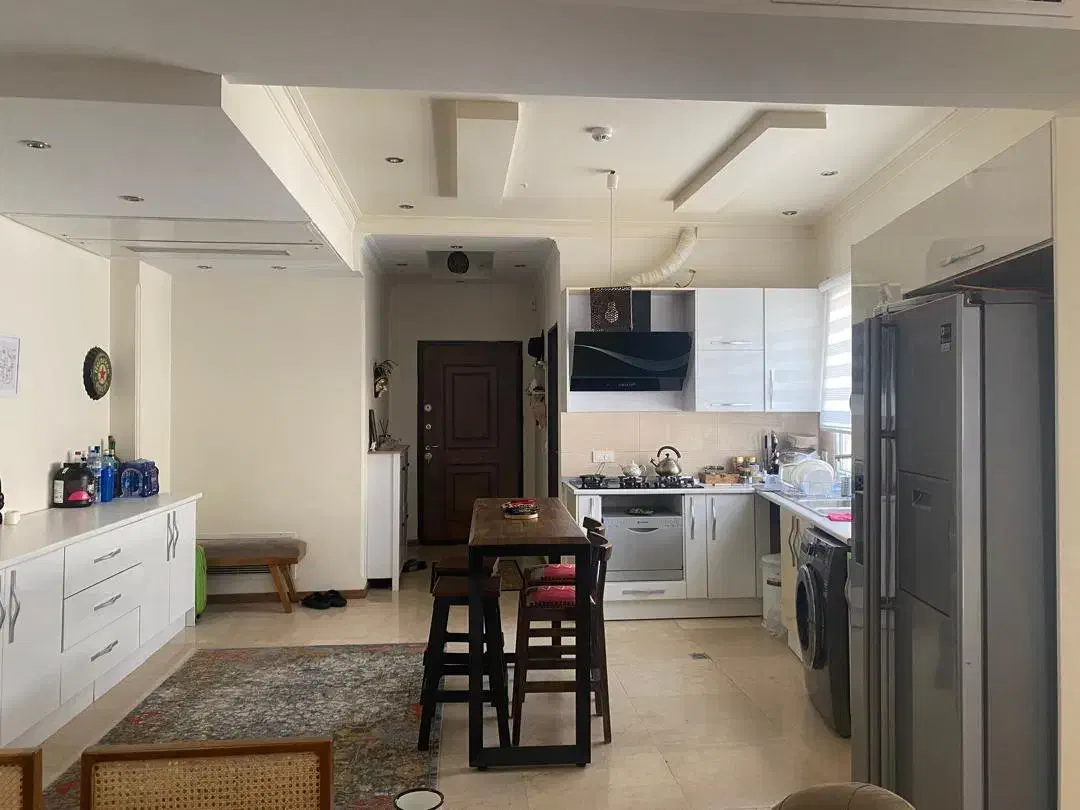 اجاره آپارتمان، ۱۳۰ متر،دوخوابه،۲۴ متری سعادت آباد