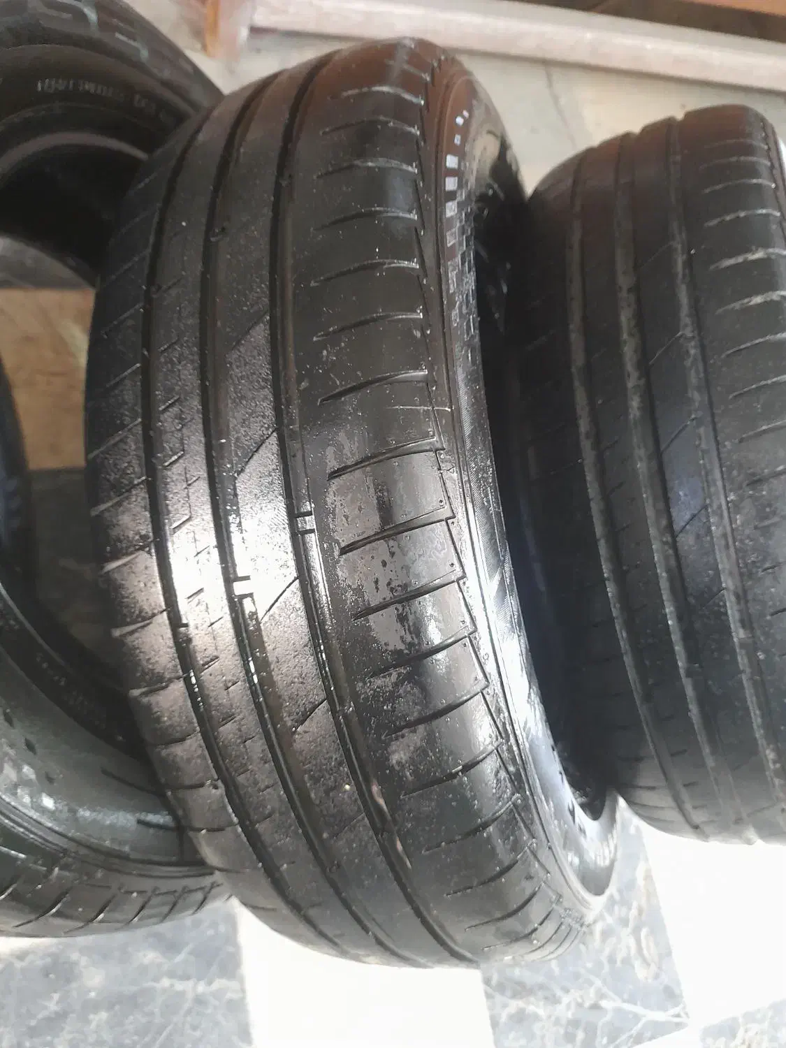 چهار حلقه لاستیک کاپشن ۶۰درصد ۱۷۵،۷۰،۱۳|قطعات یدکی و لوازم جانبی|همدان, |دیوار