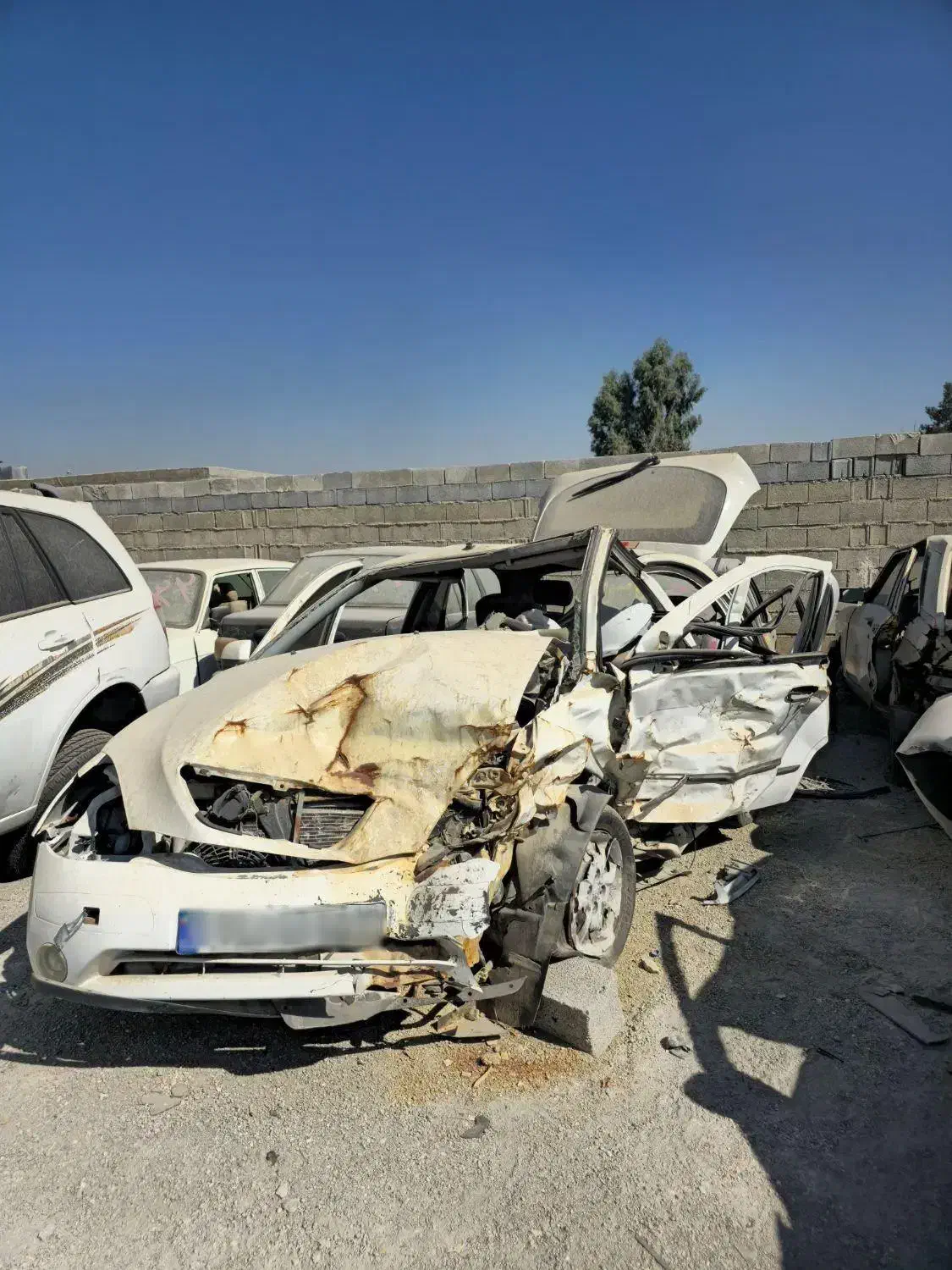 تیبا 2 تصادفی مدل 1400|خودرو سواری و وانت|صدرا-فارس, فاز ۱|دیوار