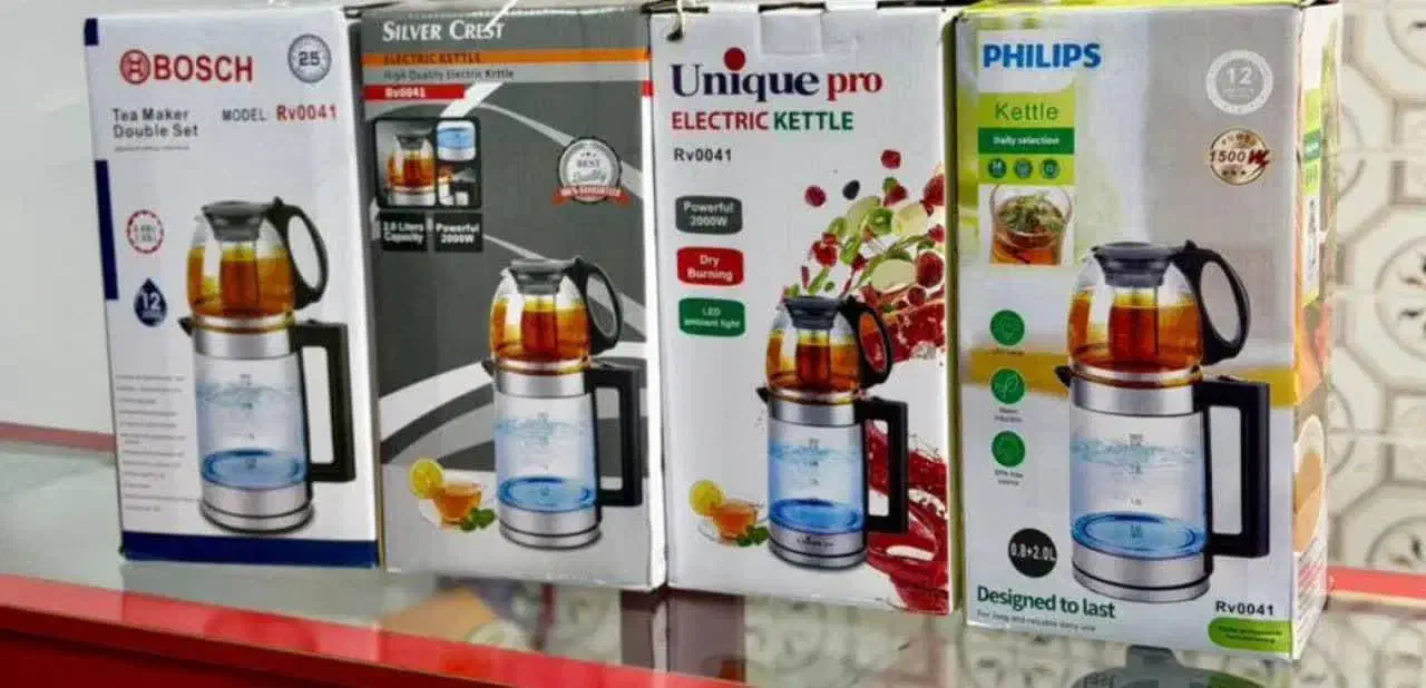 چای ساز پیرکس در چهار مارک متفاوت|سماور، چای‌ساز، قهوه‌ساز|سبزوار, فیاض|دیوار