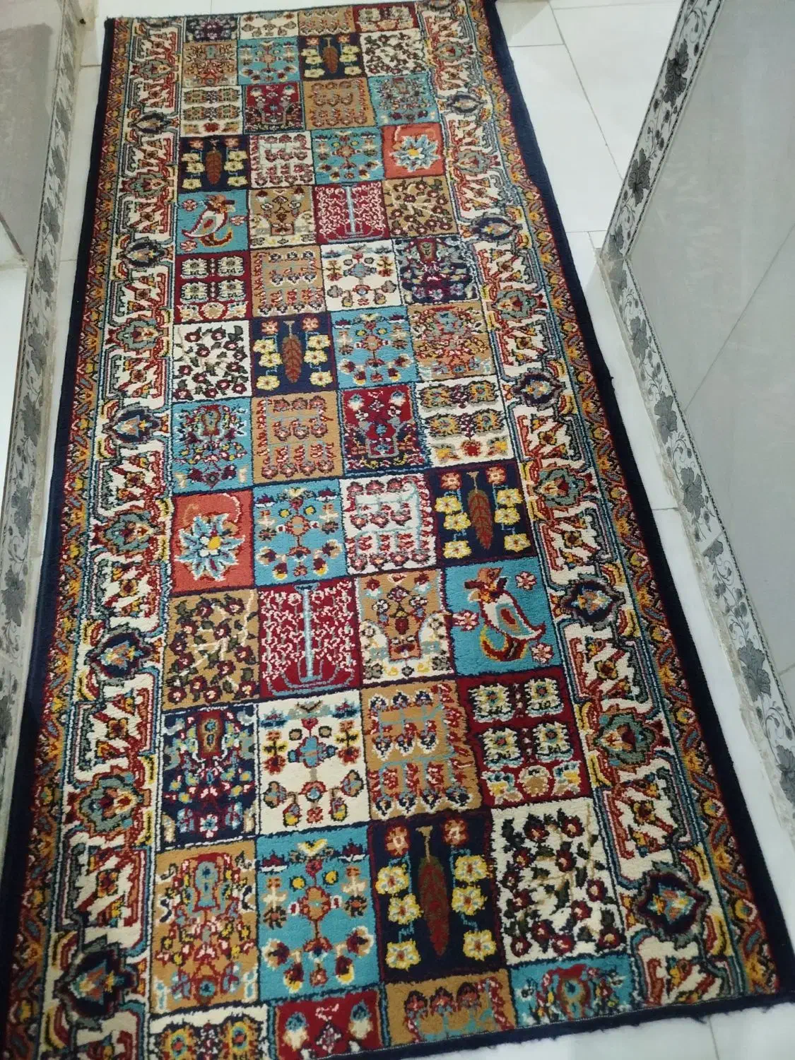 گلیم فرش|گلیم، جاجیم، گبه|همدان, |دیوار