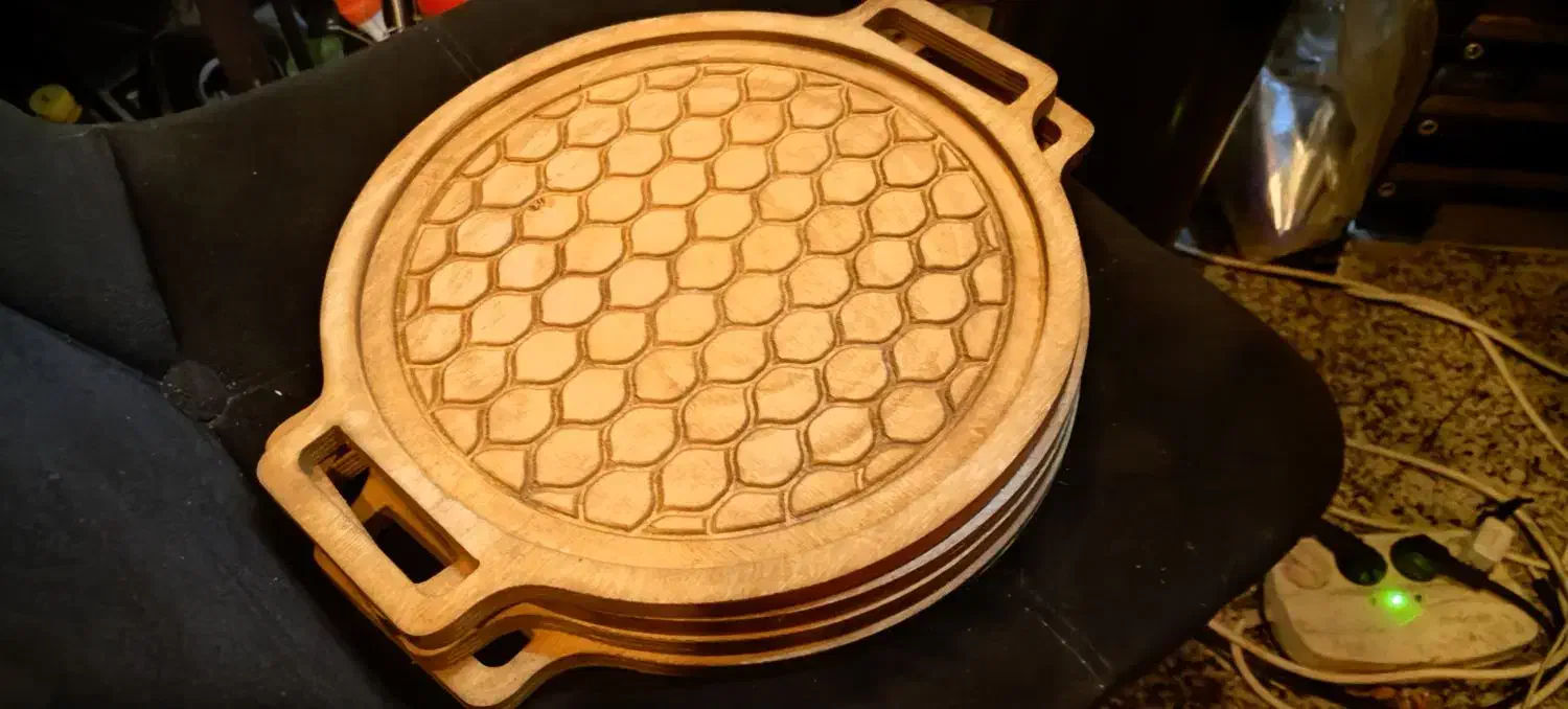 سینی چوبی|ظروف سرو و پذیرایی|فولادشهر, مسکن مهر فولادشهر|دیوار