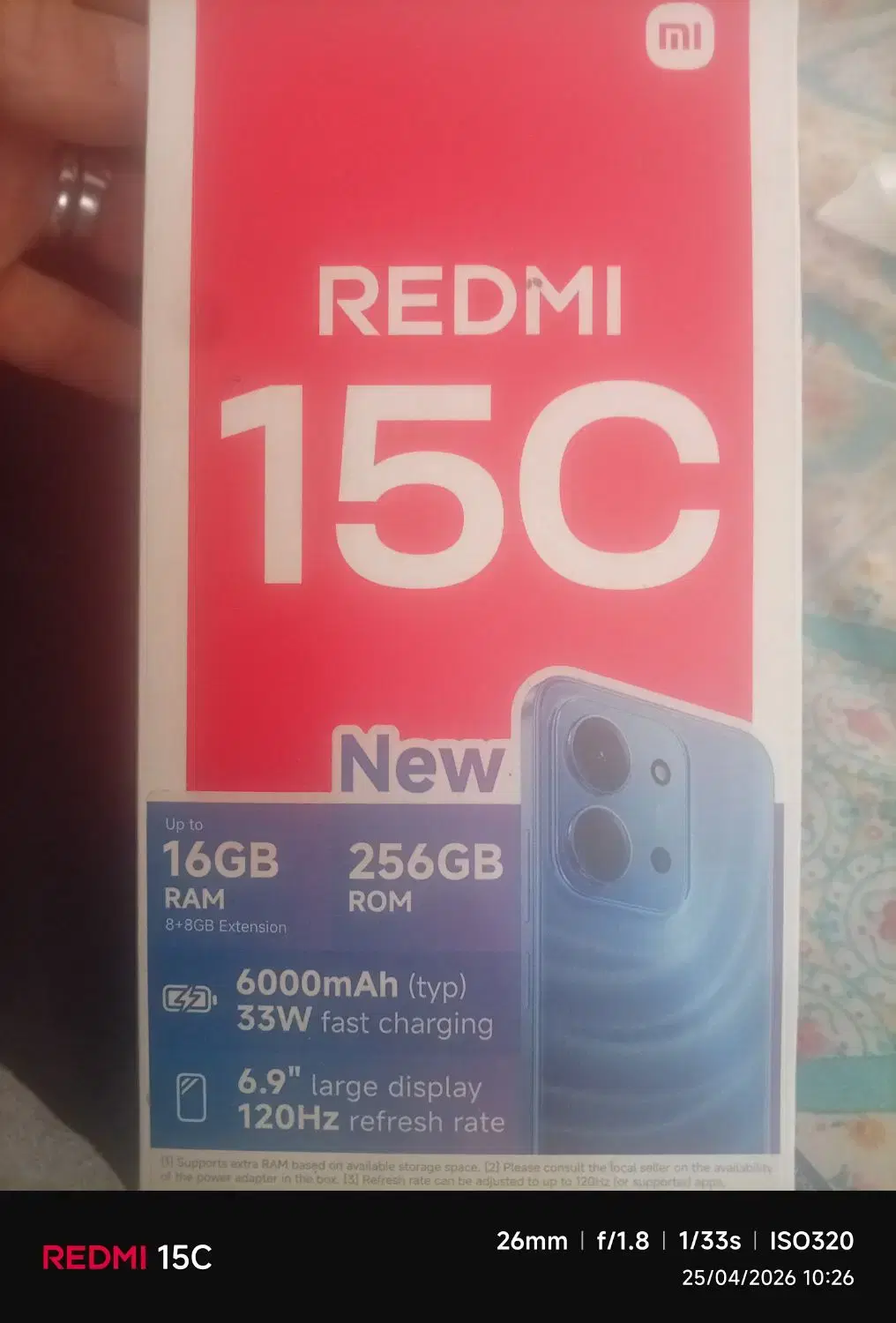 گوشی REDMI15C|موبایل|سهند, |دیوار