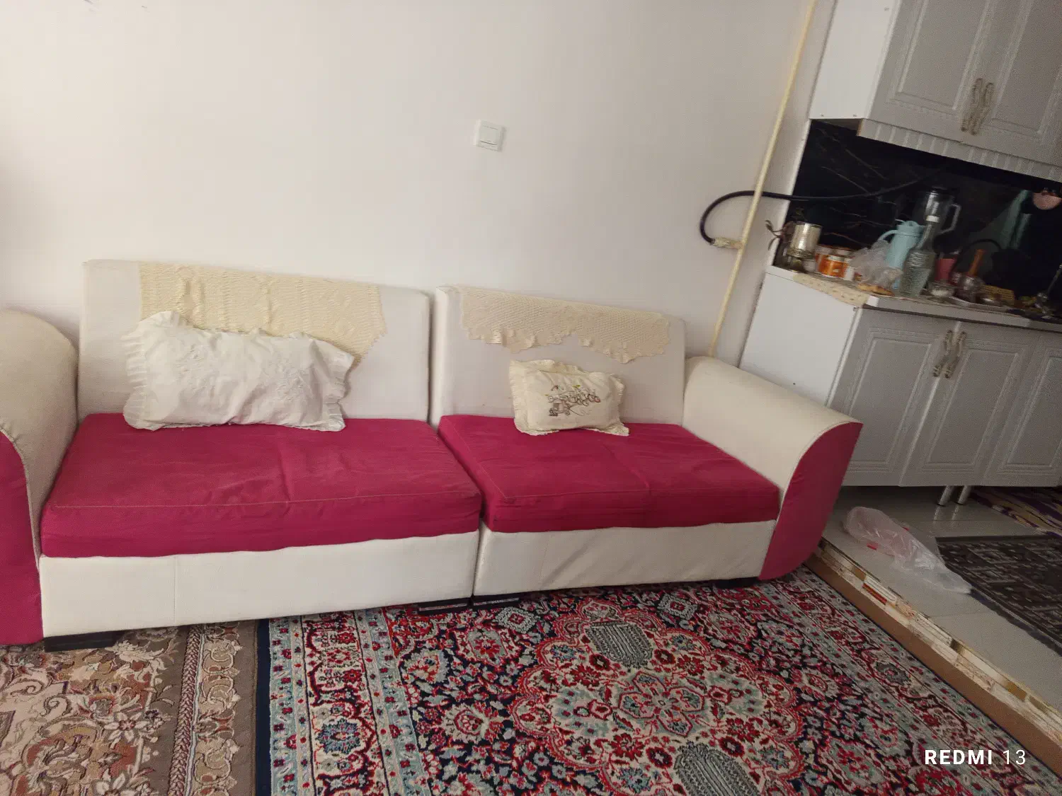 مبل ال هفت نفره|مبلمان خانگی و میز عسلی|شیروان (خراسان), |دیوار