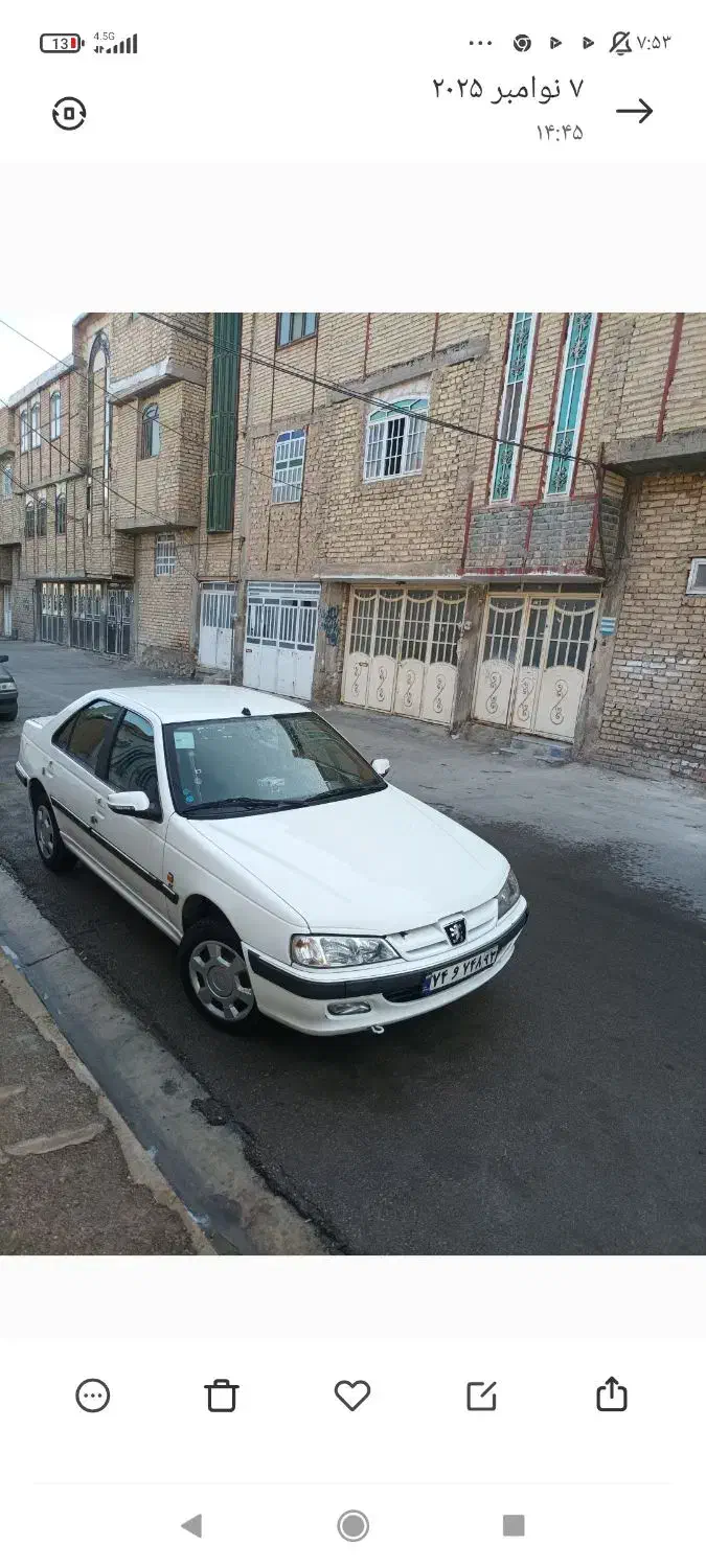 پارس تیو فایو گاز سیمی مدل1400|خودرو سواری و وانت|مرودشت, بیست متری بیمارستان|دیوار