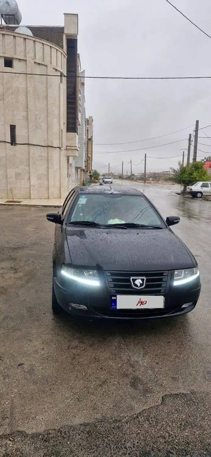 سواری سمند سورن پلاس مشکی با موتور EF7 مدل ۱۴۰۱|خودرو سواری و وانت|بندرعباس, |دیوار