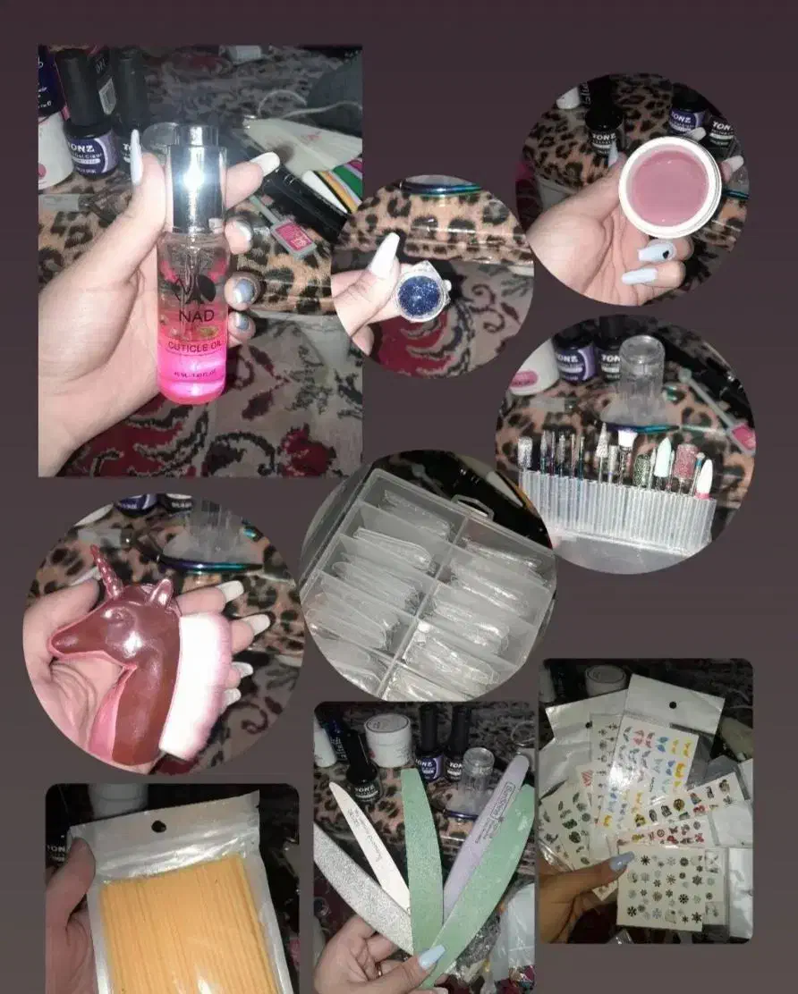 وسایل کاشت ناخن|آرایشی، بهداشتی، درمانی|رودسر, |دیوار