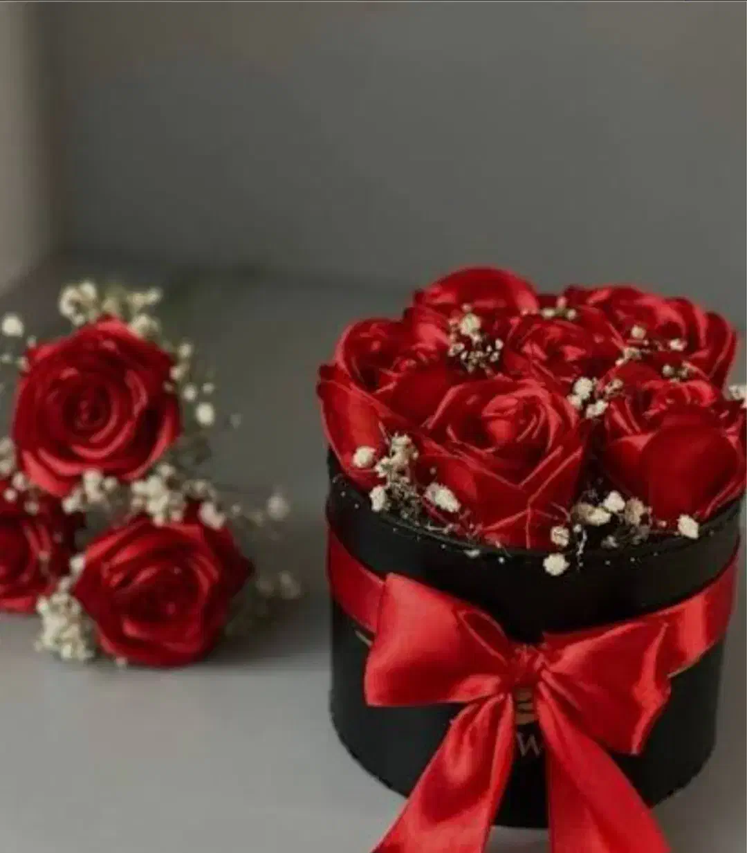 گل روبانی زیبا برای مادرتون گل بگیرین|گل مصنوعی|خوی, |دیوار