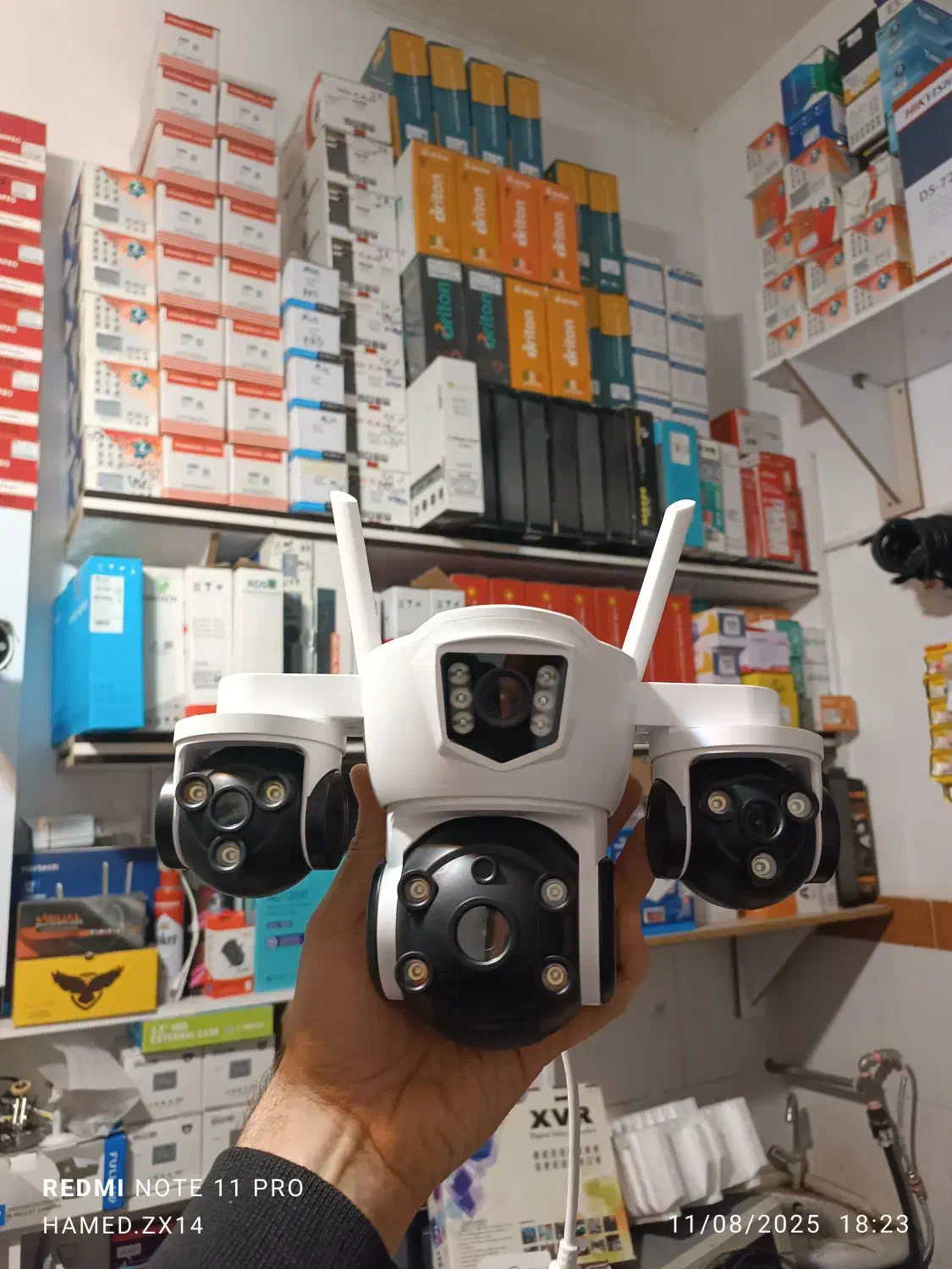 دوربین  هوشمند مدل 3 لنز سیمکارتی|دوربین مداربسته|مرند, |دیوار