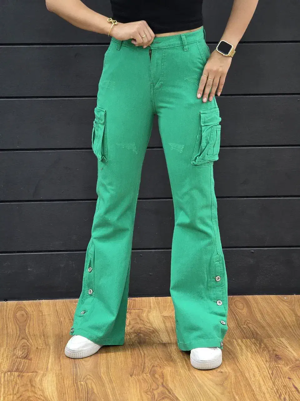 شلوار کتان بوت گات دمپا دکمه|لباس|قم, هفت تیر|دیوار