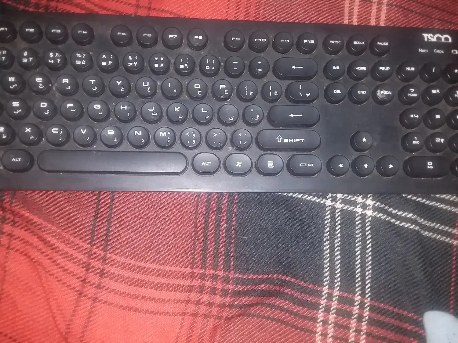 کیبورد تسکو دست دو|قطعات و لوازم جانبی رایانه|تولم شهر, |دیوار