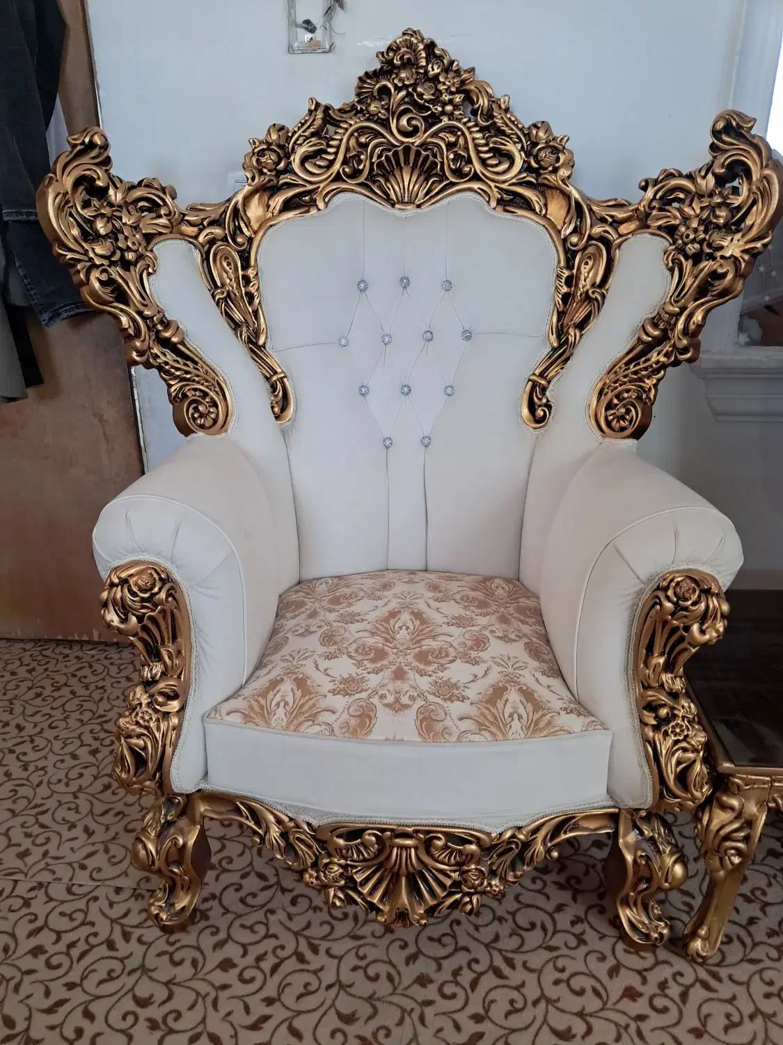 مبل سلطنتی|مبلمان خانگی و میز عسلی|تاکستان, |دیوار