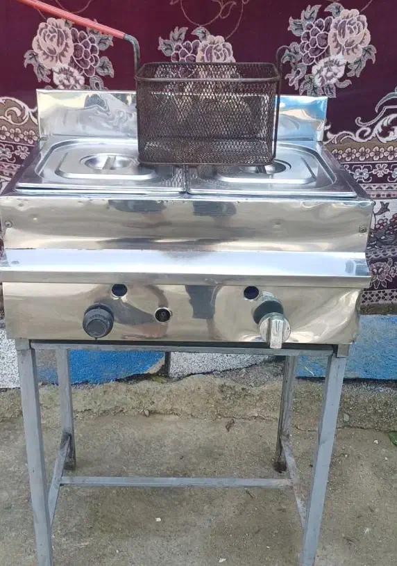 سرخکن دوقلو کاملا سالم|اجاق گاز و لوازم برقی پختوپز|سنگر, |دیوار